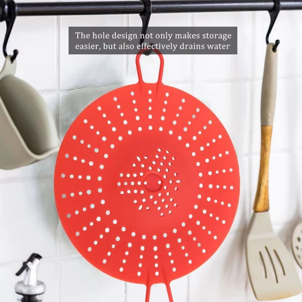 Silicone Steamer Basket - سلة بخار سيليكون قابلة لإعادة الاستخدام،
