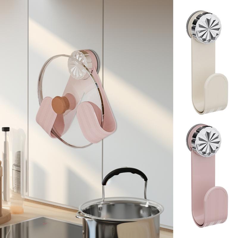 Kitchen Gadgets Holder - غطاء الوعاء المنظم قابل للتعديل الحائط
