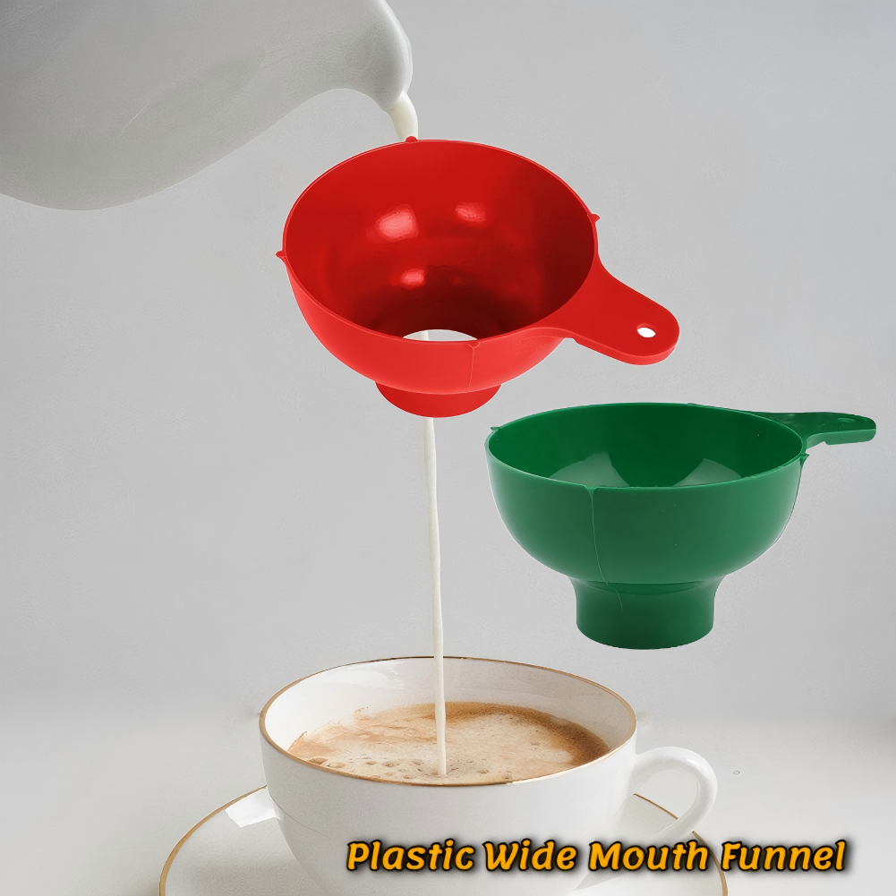 Kitchen Gadgets Popular - الراقية واسعة الفم قمع البلاستيك شعبية