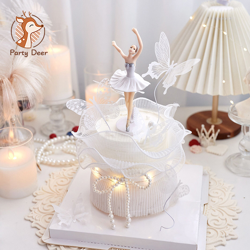 Cake Decorating Turntable - دوار دوار راقصة الباليه تمثال كعكة