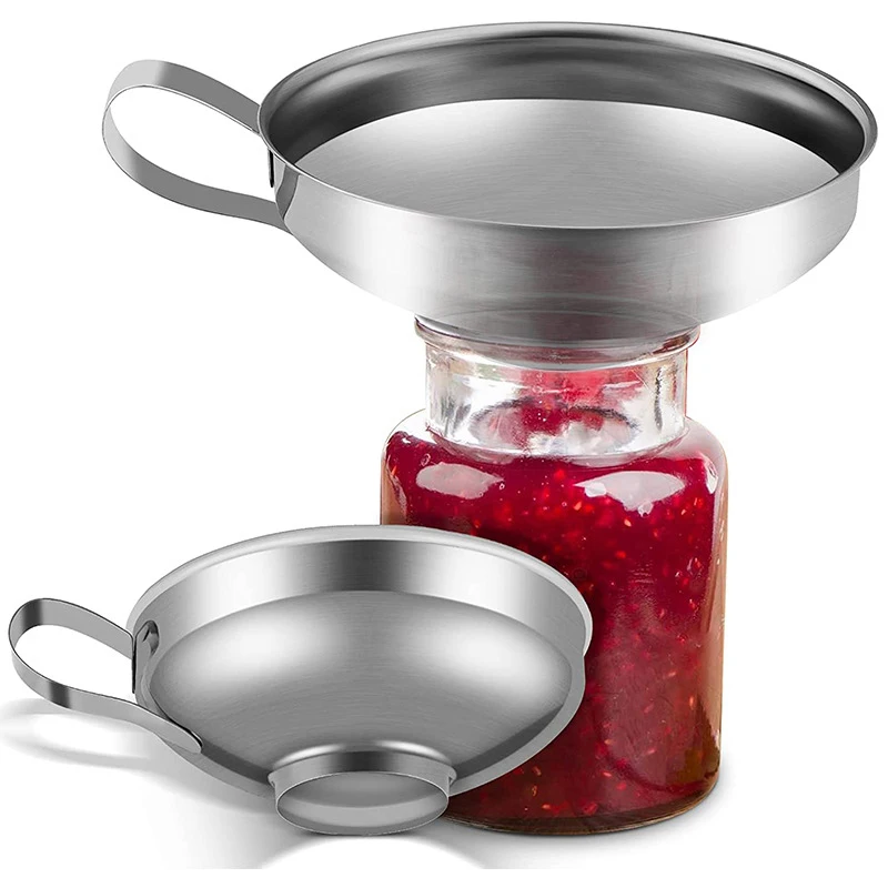 Kitchen Gadgets Popular - قمع تعبئة واسع الفوهة من الستانلس