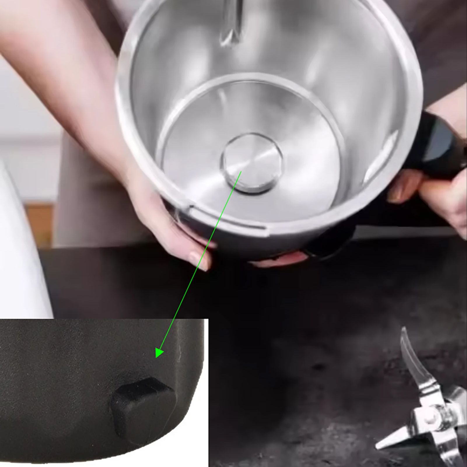 Kitchen Gadgets Thermomix - سدادة وعاء الخلط TM7 لجهاز ثيرمومكس