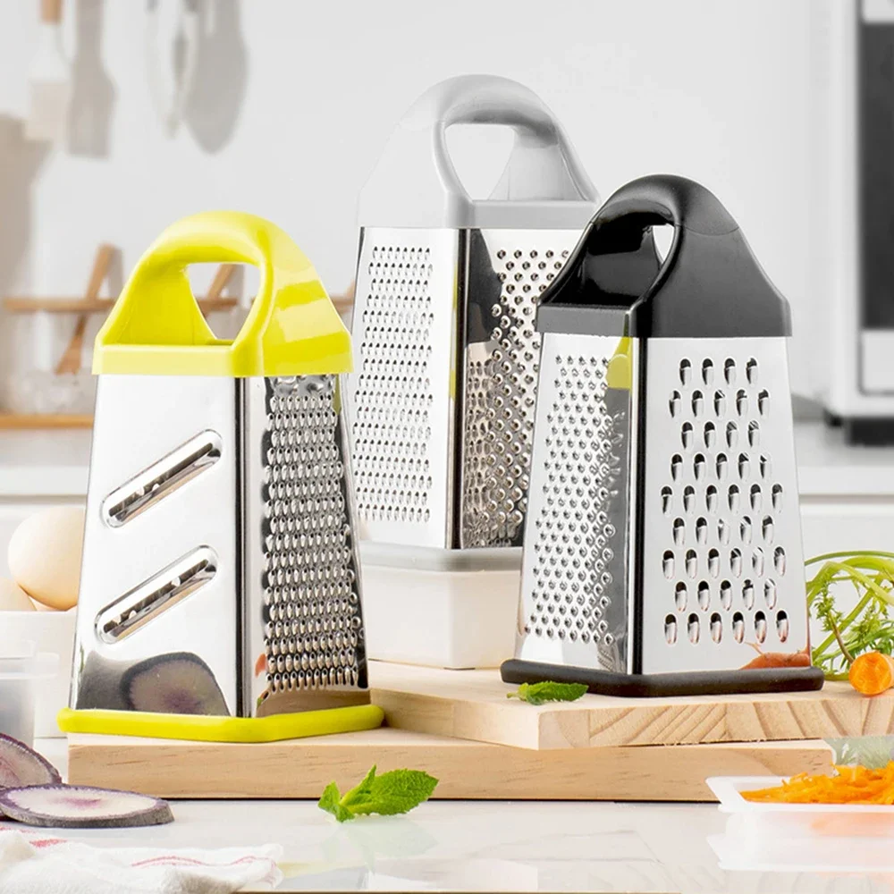 Kitchen Gadgets Garlic - متعددة الأغراض مبشرة الخضار القطاعة أربعة