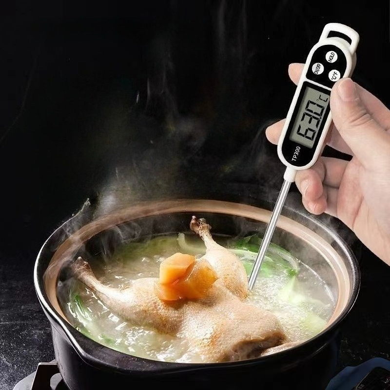Kitchen Gadgets Plus - قطعة واحدة من ميزان حرارة الطعام،