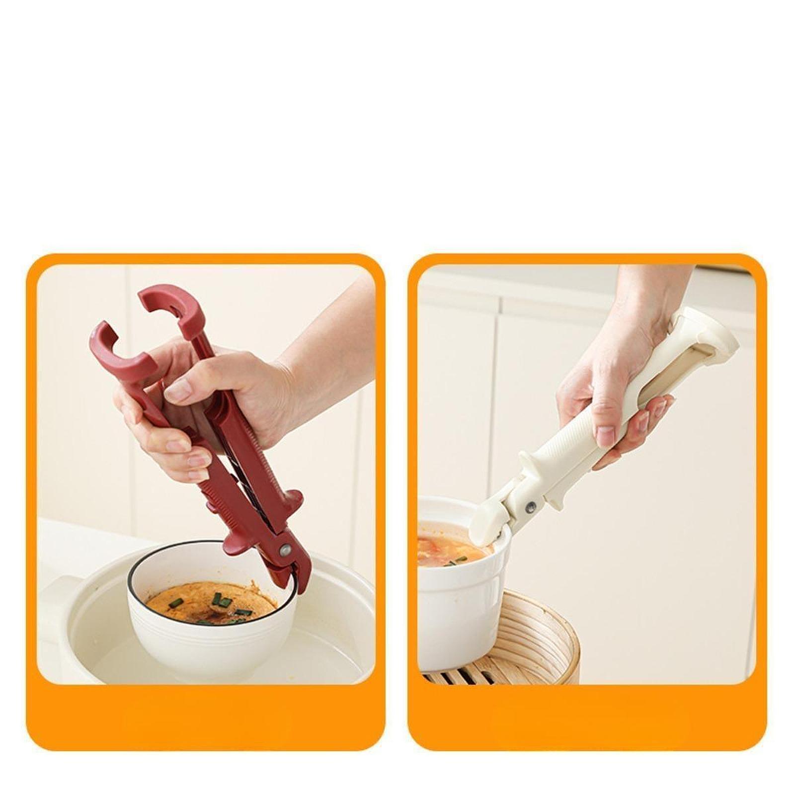 Kitchen Gadgets Holder - ملقط أطباق ساخنة غير قابل للانزلاق،