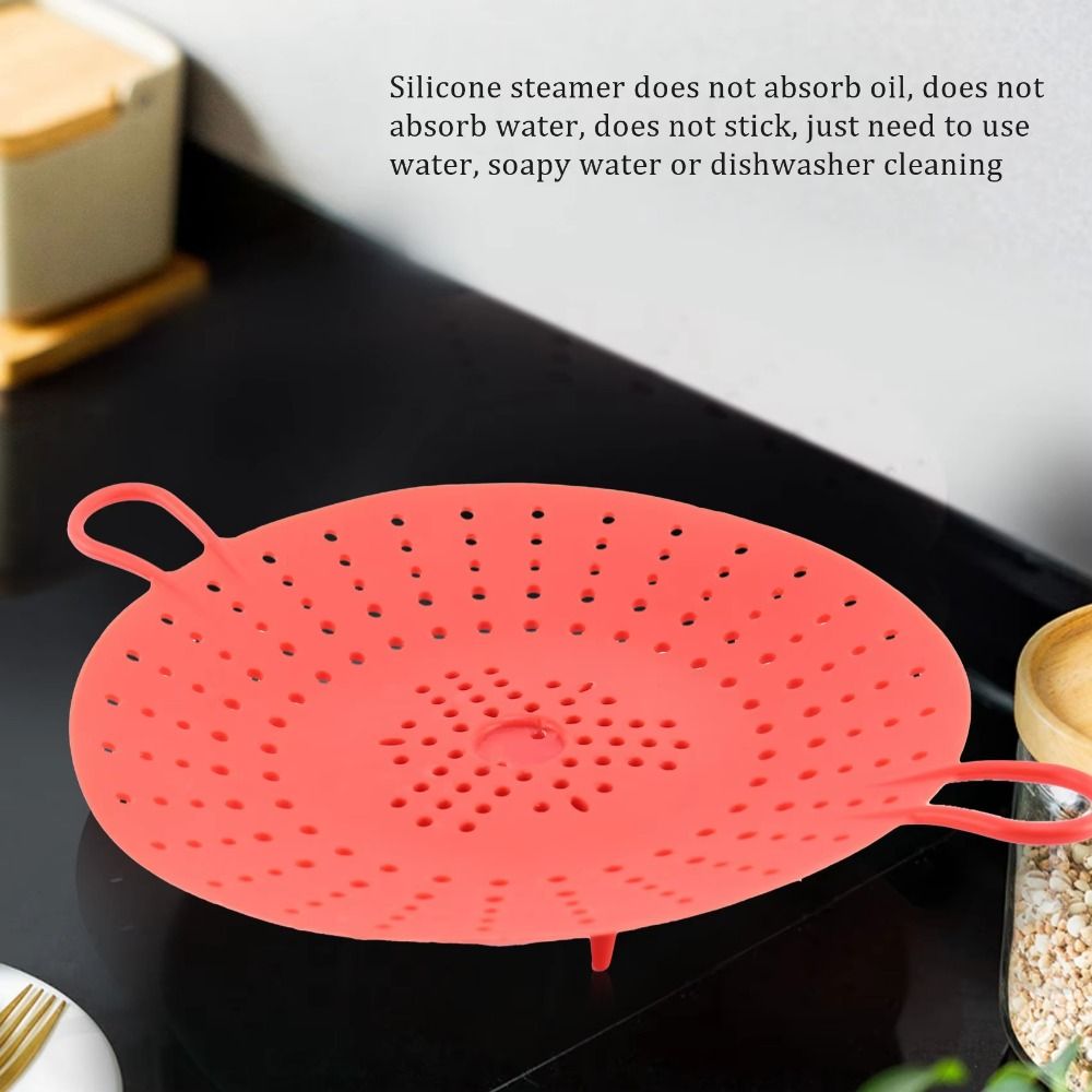 سلة بخار سيليكون قابلة لإعادة  - مراجعة Silicone Steamer Basket وسعره