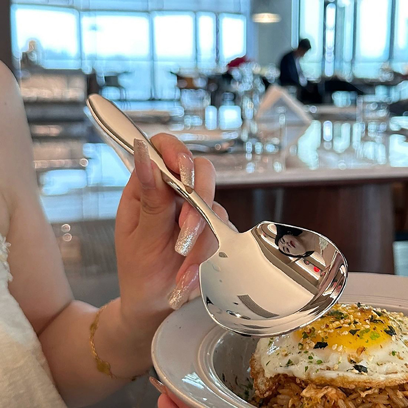 ملعقة مستديرة ذهبية كبيرة الرأ - مراجعة Kitchen Gadgets Popular وسعره
