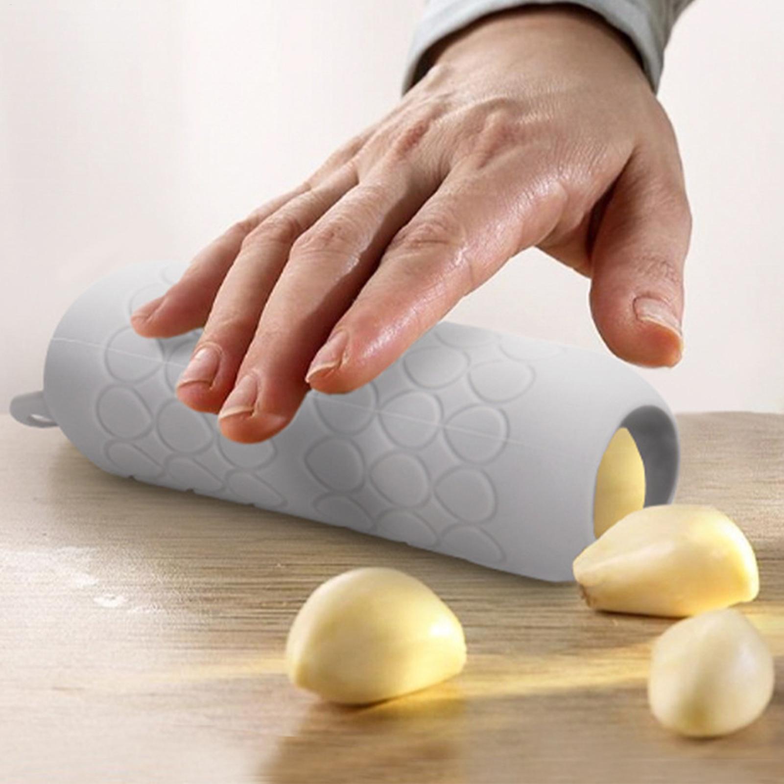 مقشرة الثوم السريعة، أداة مطبخ - مراجعة Kitchen Gadgets Garlic وسعره