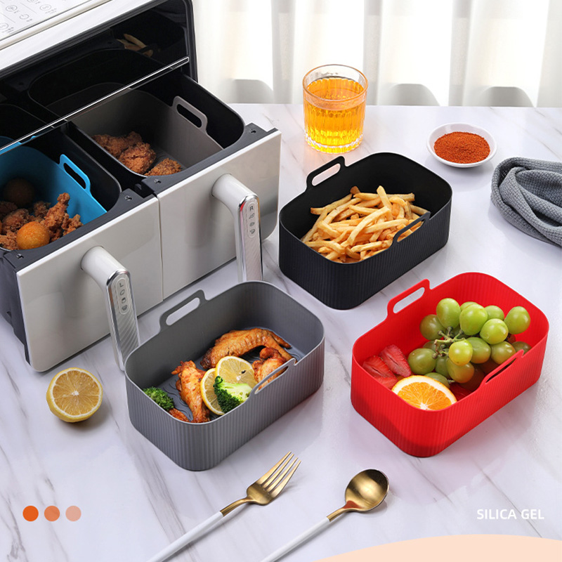 ملحقات مقلاة هوائية ، سلة سيلي - مراجعة Silicone Steamer Basket وسعره
