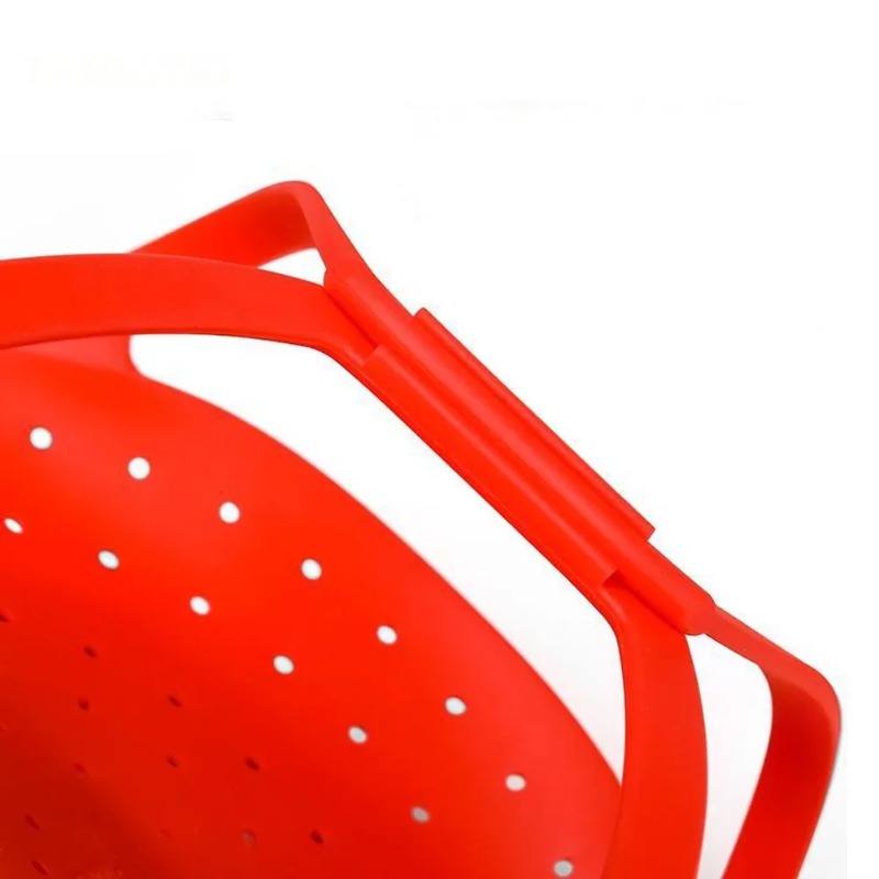 سلة باخرة مع وصلة سيليكون وقاب - مراجعة Silicone Steamer Basket وسعره