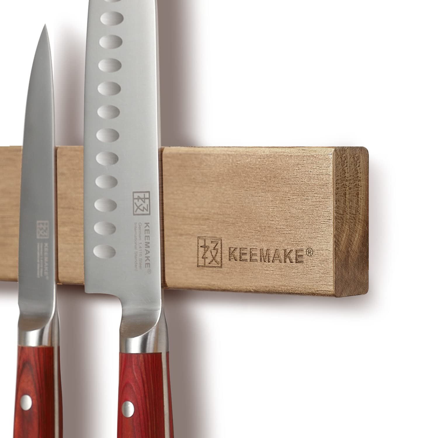 KEEMAKE حامل سكاكين مغناطيسي ل - مراجعة Magnetic Knife Strip وسعره