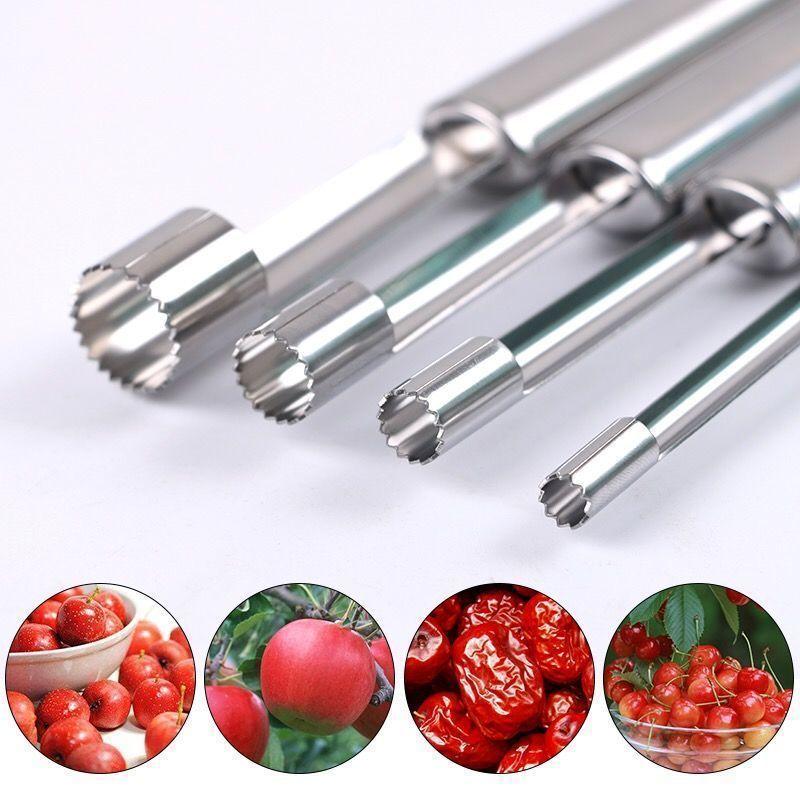 4 قطع أداة إزالة نواة الفاكهة  - مراجعة Kitchen Home Gadgets وسعره