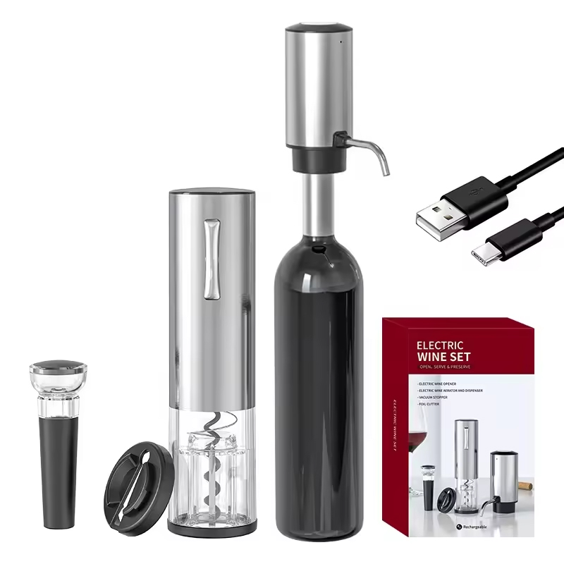 2024 تصميم جديد 4 في 1 ليثيوم  - مراجعة Electric Can Opener وسعره
