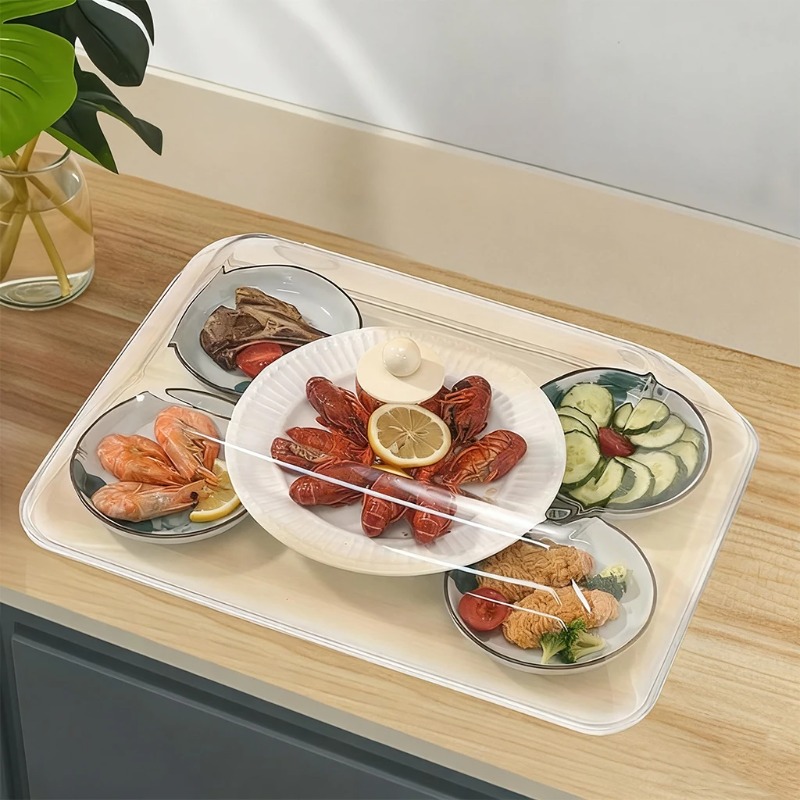غطاء طعام بلاستيكي قابل لإعادة - مراجعة Kitchen Gadgets Plus وسعره