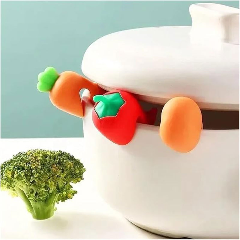 حامل غطاء وعاء سيليكون لطيف مق - مراجعة Kitchen Gadgets Holder وسعره