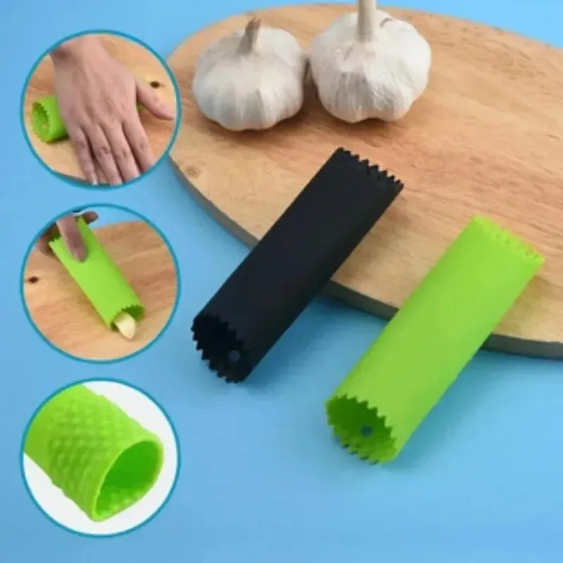 أنبوب متجرد الثوم تقشير تقشير  - مراجعة Kitchen Gadgets Garlic وسعره
