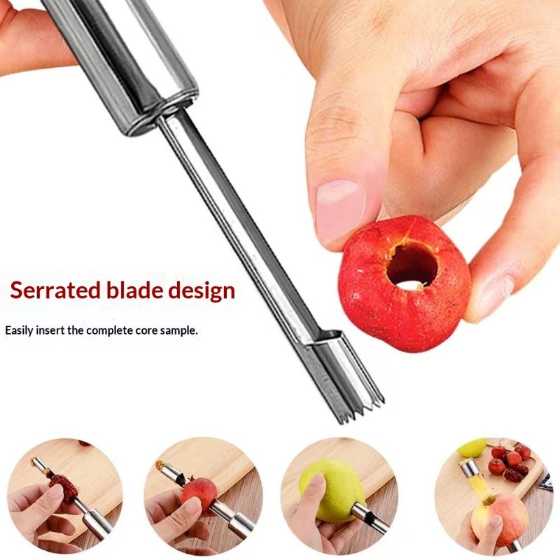 4 قطع أداة إزالة نواة الفاكهة  - مراجعة Kitchen Home Gadgets وسعره