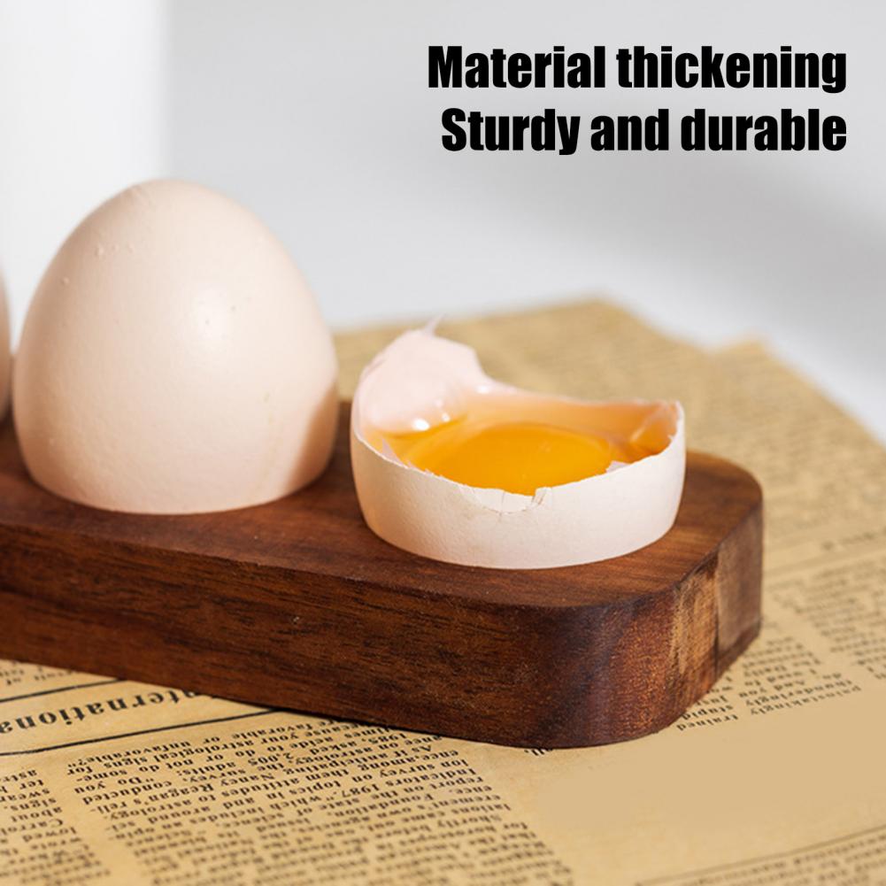 حامل بيض خشبي 32/11 سم، صينية  - مراجعة Kitchen Gadgets Holder وسعره