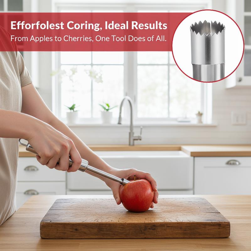 4 قطع أداة إزالة نواة الفاكهة  - مراجعة Kitchen Home Gadgets وسعره