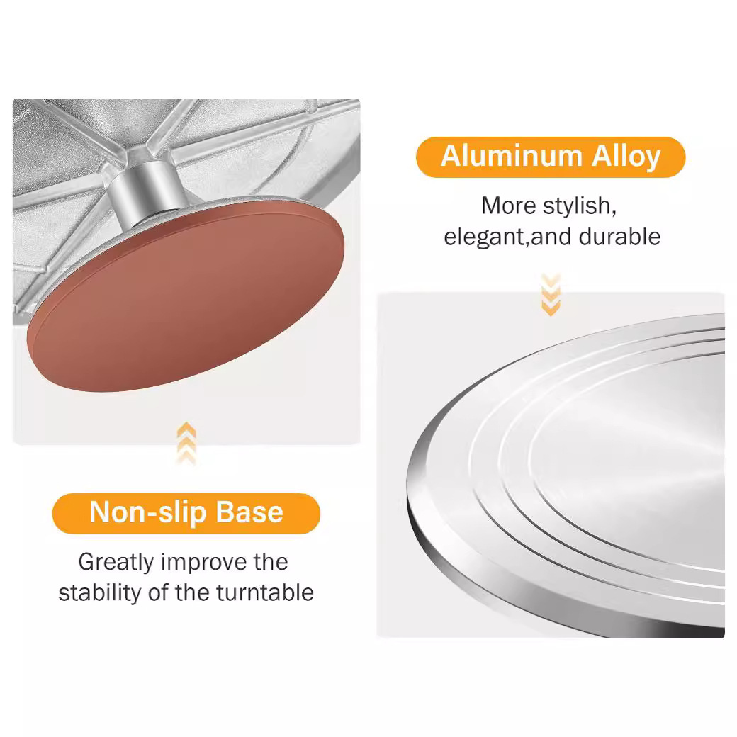 قرص دوار لتزيين الكيك مقاس 12  - مراجعة Cake Decorating Turntable وسعره