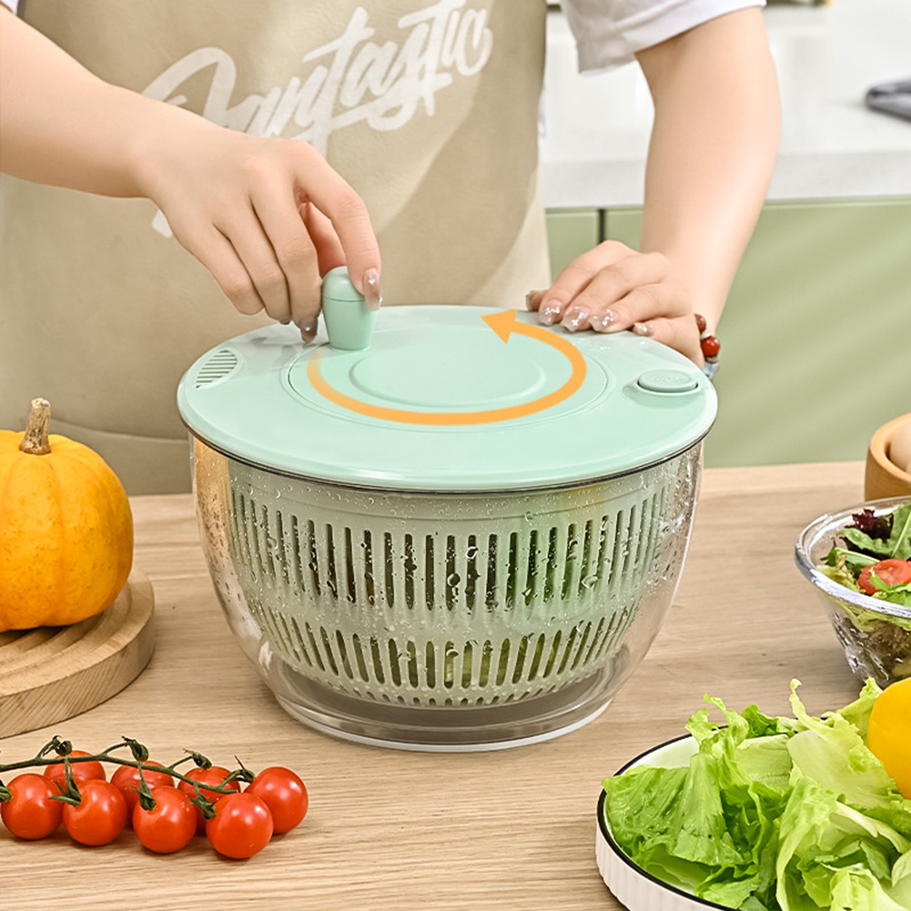 مجفف غسالة الخضروات اليدوي متع - مراجعة Kitchen Home Gadgets وسعره