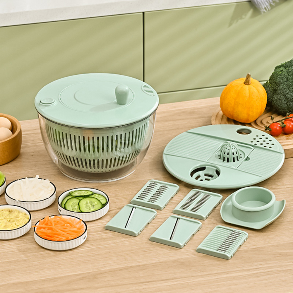 مجفف غسالة الخضروات اليدوي متع - مراجعة Kitchen Home Gadgets وسعره