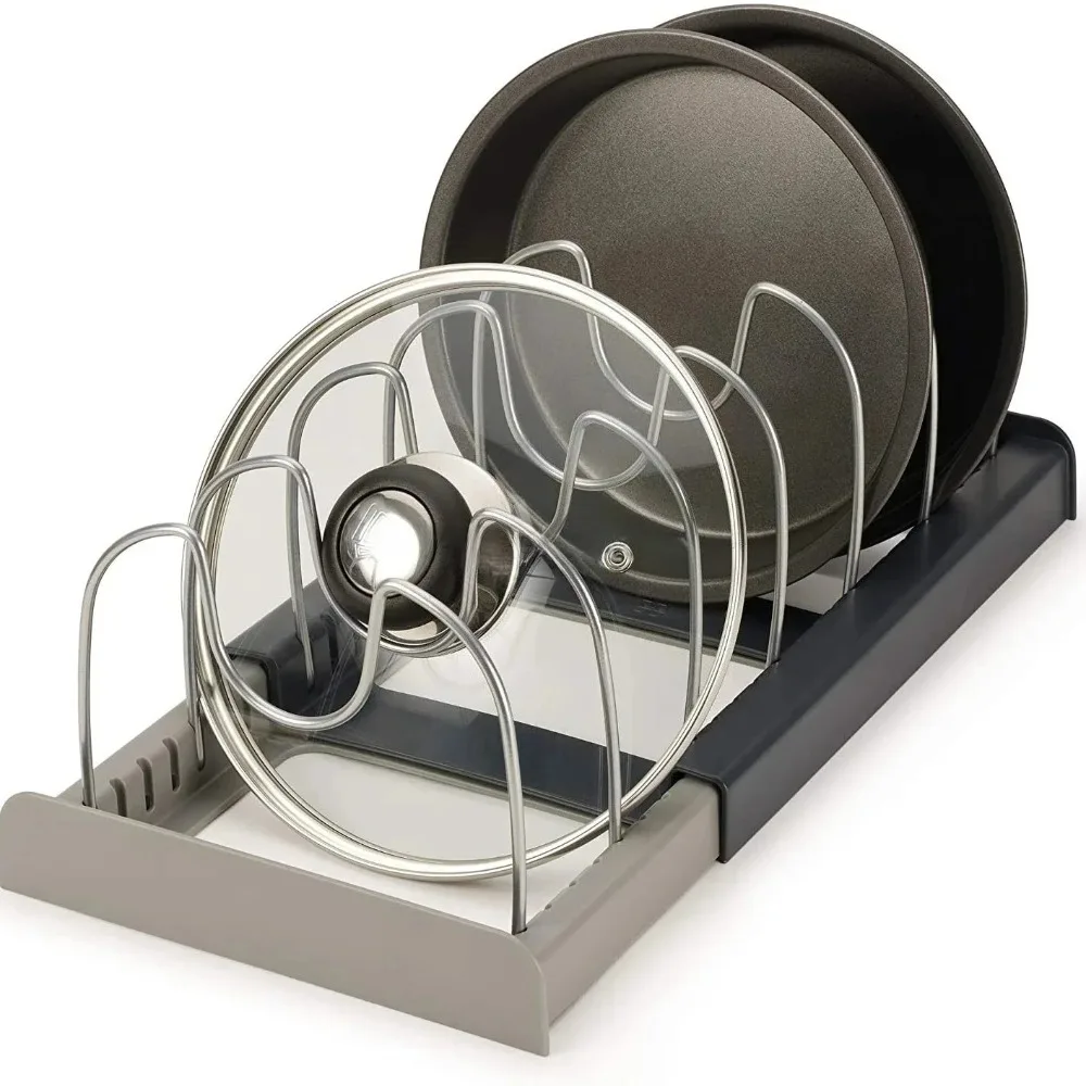 1 قطعة رف أوعية تلسكوبي 7 شبكا - مراجعة Kitchen Gadgets Holder وسعره