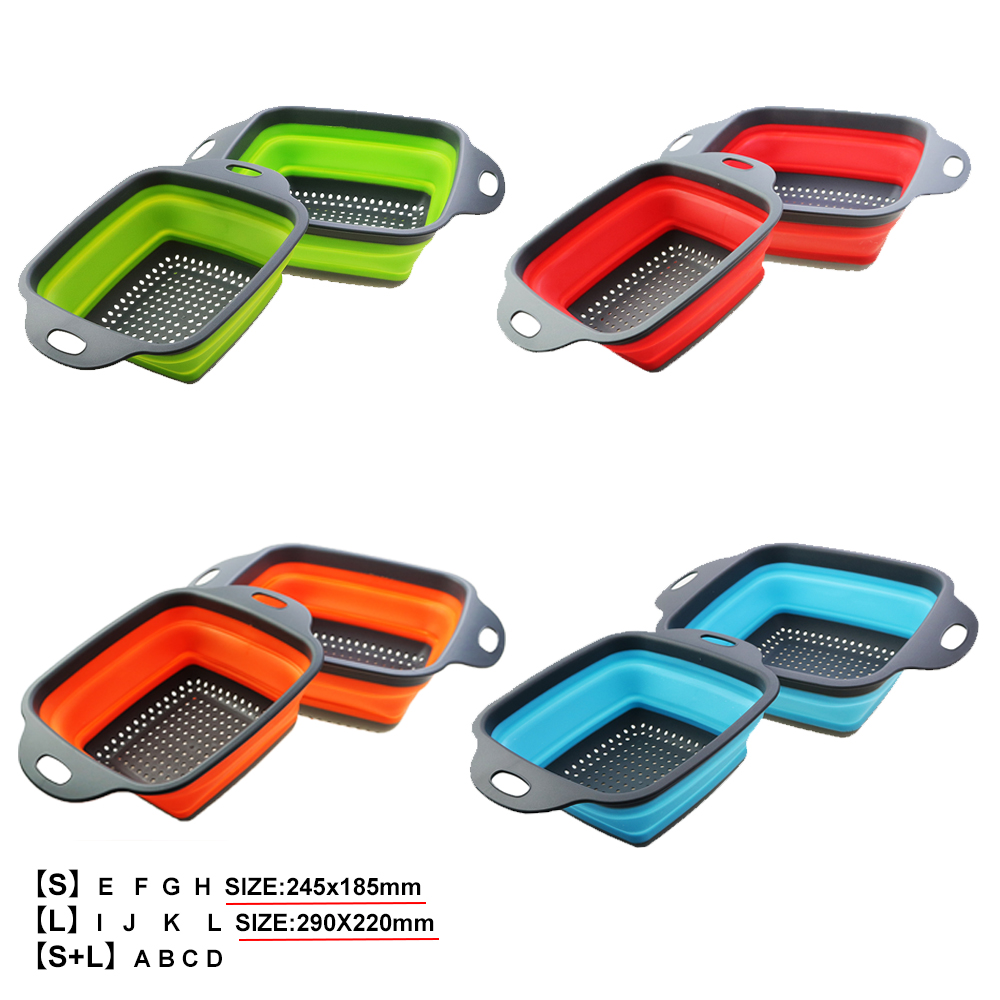 2in 1 طوي سيليكون استنزاف للفا - مراجعة Silicone Steamer Basket وسعره