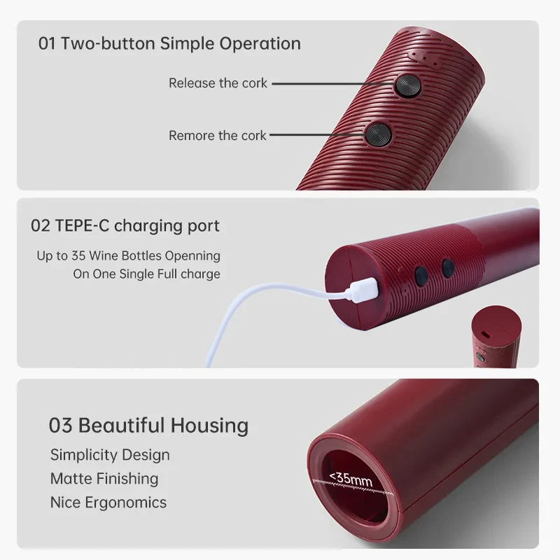 فتاحة زجاجات نبيذ كهربائية من  - مراجعة Electric Can Opener وسعره