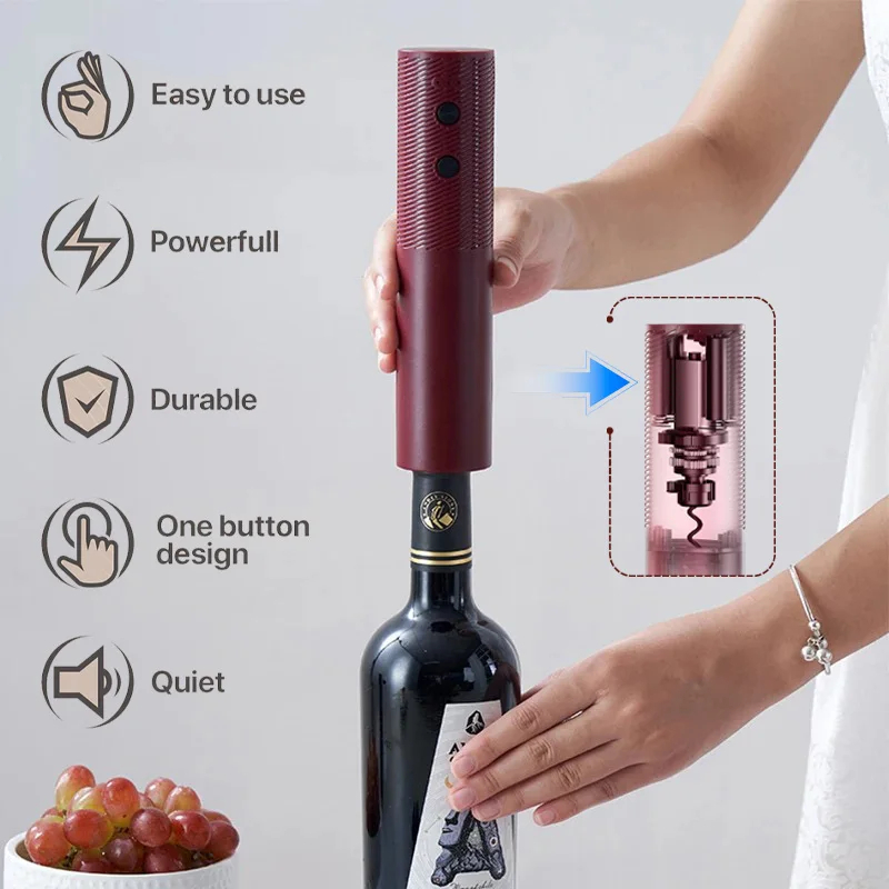 فتاحة زجاجات نبيذ كهربائية من  - مراجعة Electric Can Opener وسعره