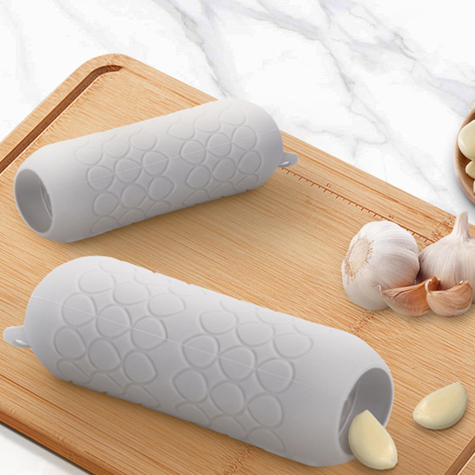 مقشرة ثوم سيليكون سريعة الاستخ - مراجعة Kitchen Gadgets Garlic وسعره
