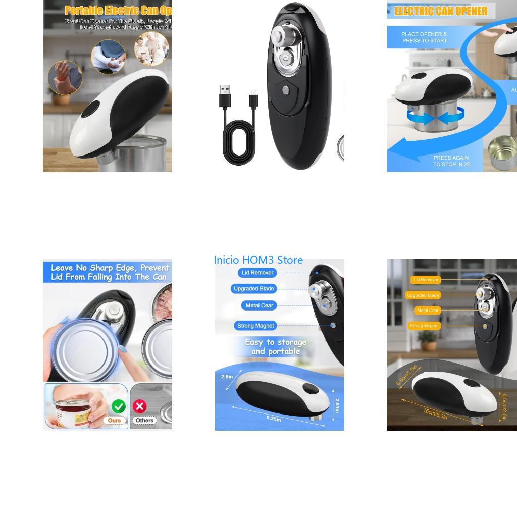 فتاحة علب كهربائية A5YD، أداة  - مراجعة Electric Can Opener وسعره