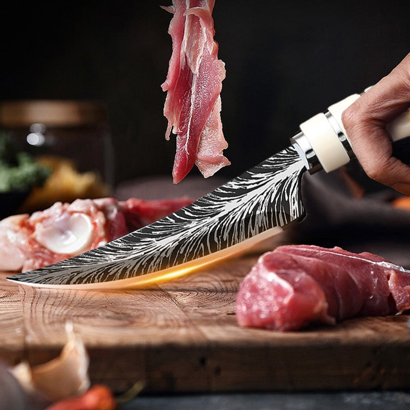 سكين نسيج جديد لعام 2025 مع غط - مراجعة Kitchen Gadgets Best Sellers 2025 وسعره