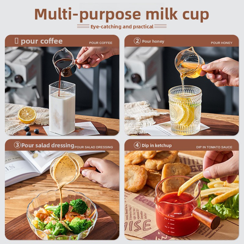 كوب قياس زجاجي مقاوم للحرارة ب - مراجعة Kitchen Home Gadgets وسعره