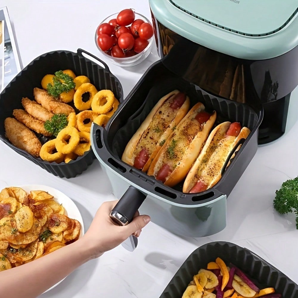قطعة واحدة من بطانة السيليكون  - مراجعة Kitchen Gadgets Plus وسعره