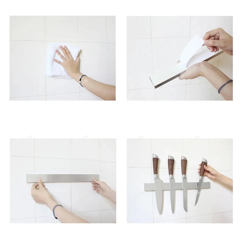 حامل سكاكين مغناطيسي مثبت على  - مراجعة Magnetic Knife Strip وسعره
