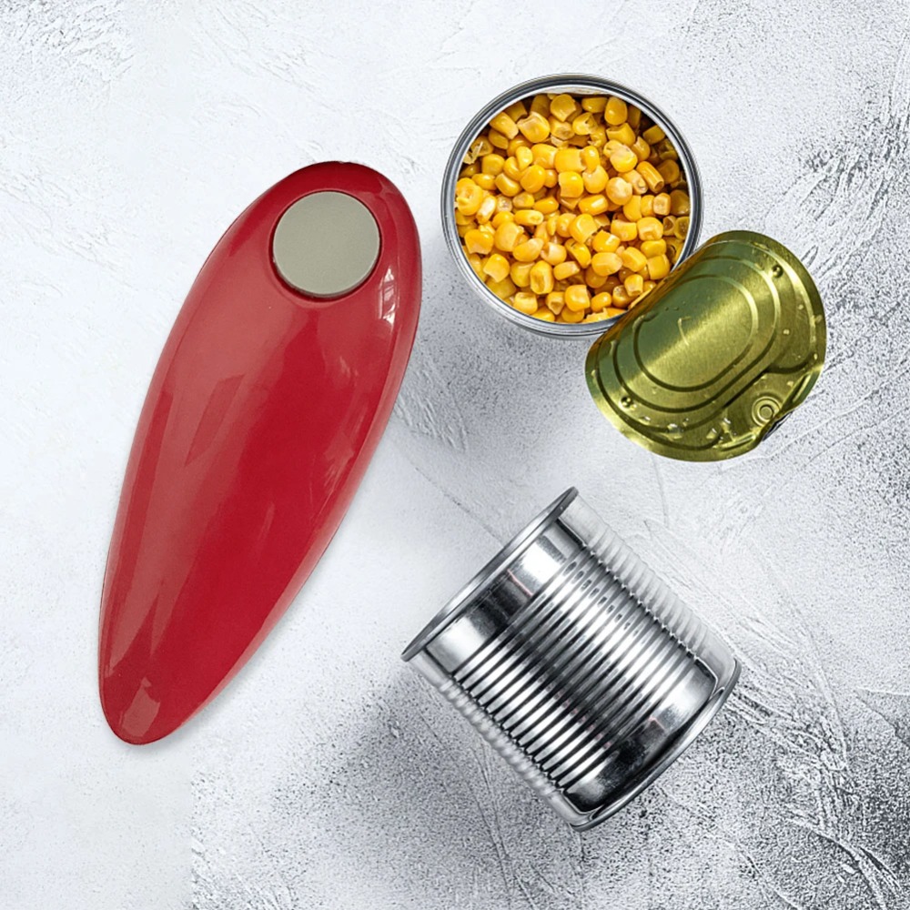 فتاحة علب كهربائية محمولة بدون - مراجعة Electric Can Opener وسعره