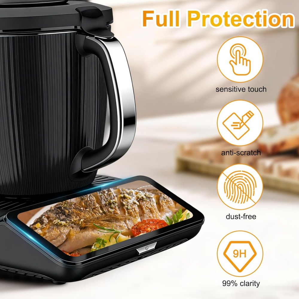 واقي شاشة زجاجي مقوى لثيرمومكس - مراجعة Kitchen Gadgets Thermomix وسعره