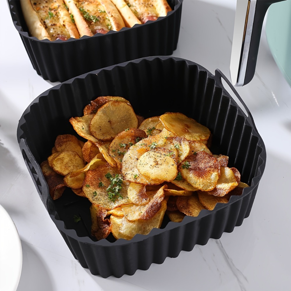 بطانات سيليكون مربعة قابلة لإع - مراجعة Silicone Steamer Basket وسعره