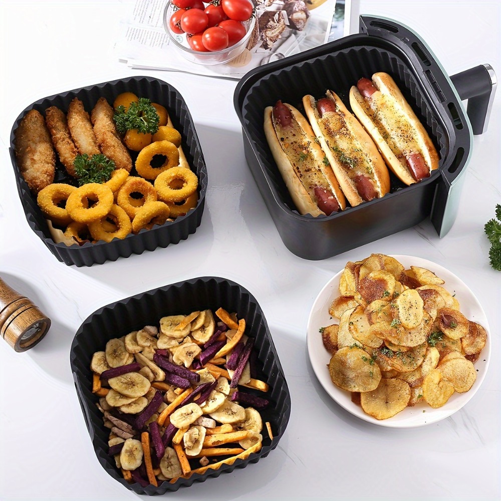 بطانات سيليكون مربعة قابلة لإع - مراجعة Silicone Steamer Basket وسعره