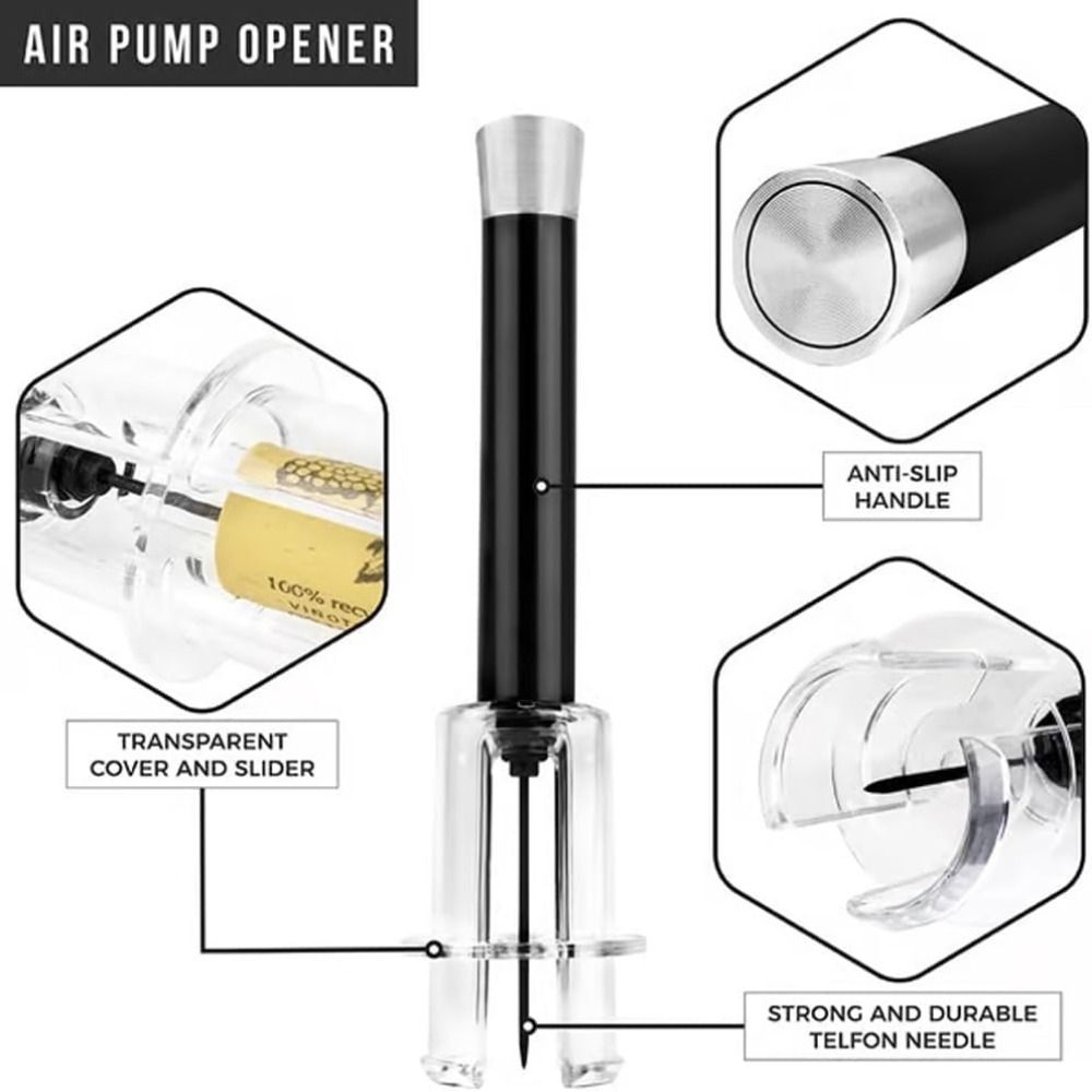 مجموعة أدوات فتح زجاجات النبيذ - مراجعة Kitchen Home Gadgets وسعره