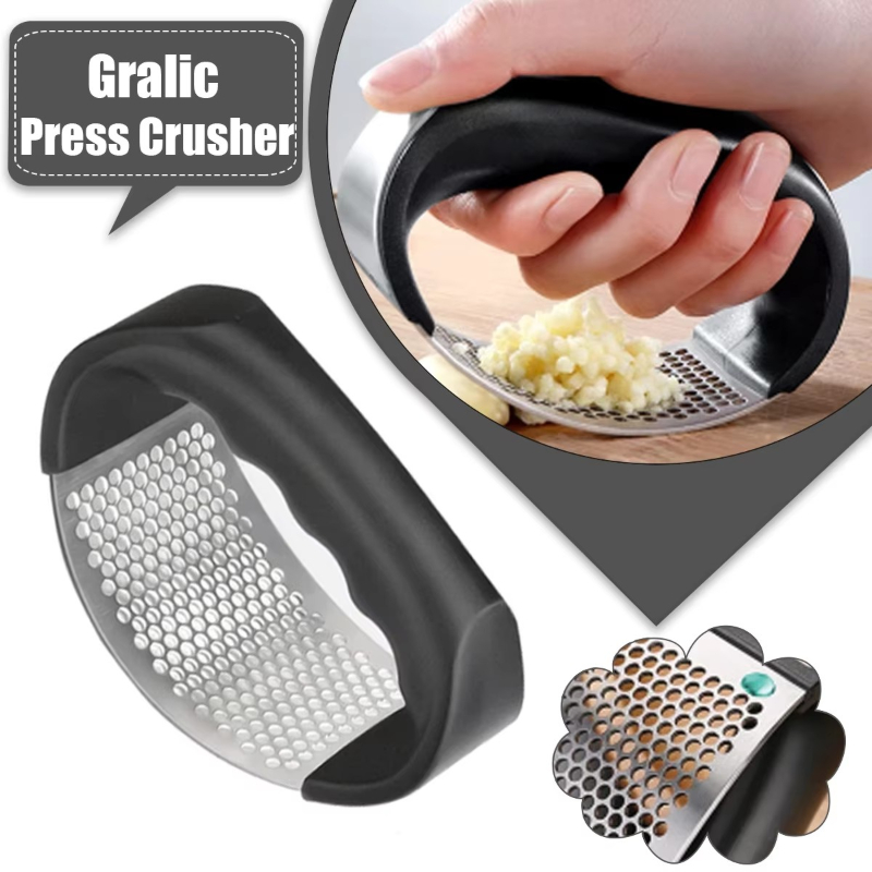 1/6 قطع من مكبس الثوم اليدوي ا - مراجعة Kitchen Gadgets Garlic وسعره