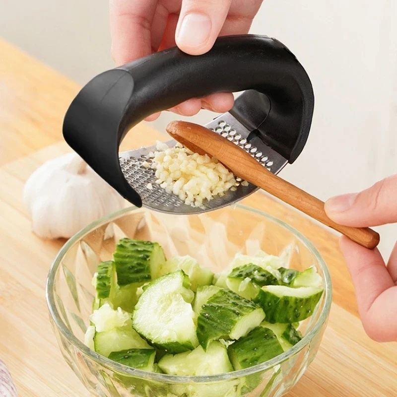 1/6 قطع من مكبس الثوم اليدوي ا - مراجعة Kitchen Gadgets Garlic وسعره