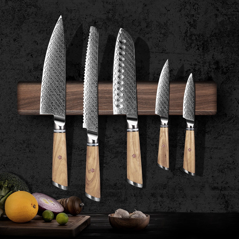 حامل سكاكين مغناطيسي قوي 40-46 - مراجعة Magnetic Knife Strip وسعره