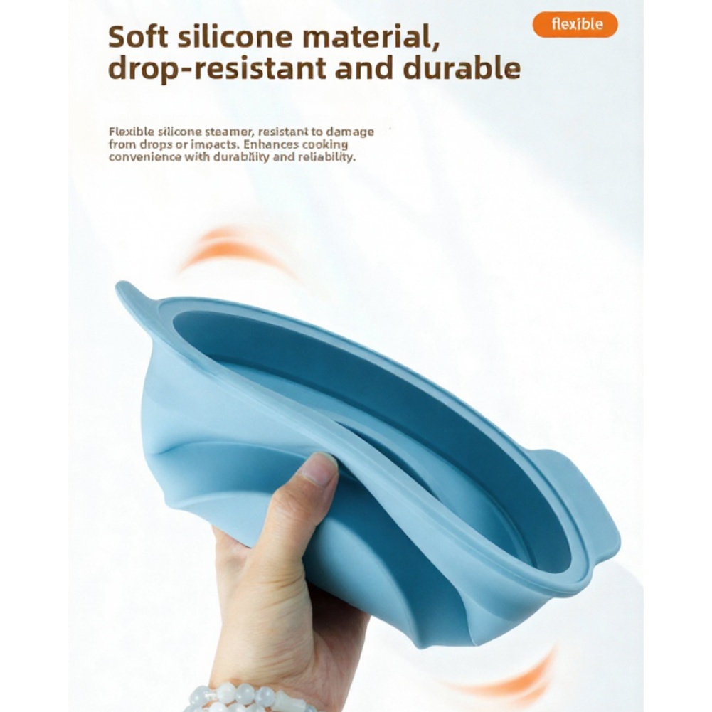 سلة بخار من السيليكون قابلة لل - مراجعة Silicone Steamer Basket وسعره