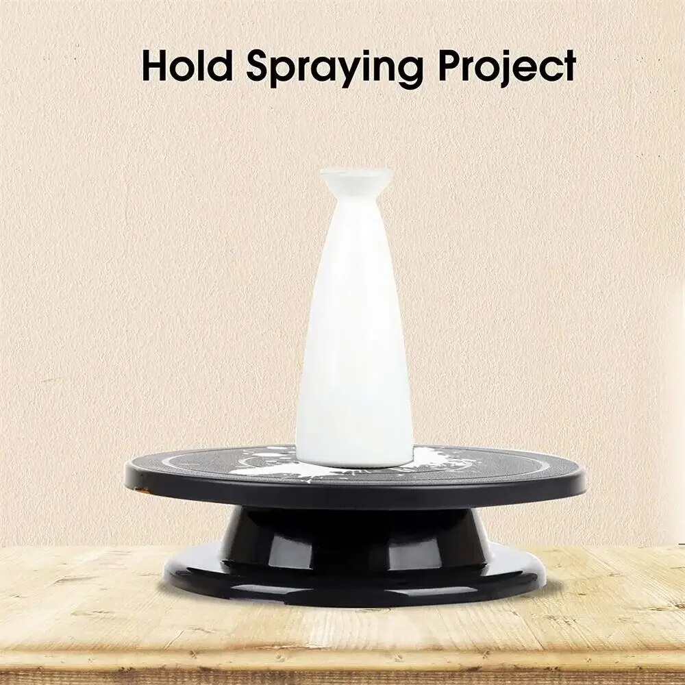 حامل تزيين كعك بلاستيكي ، قرص  - مراجعة Cake Decorating Turntable وسعره
