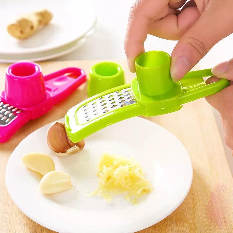 مفرمة ثوم يدوية، أداة تقطيع وه - مراجعة Kitchen Gadgets Garlic وسعره