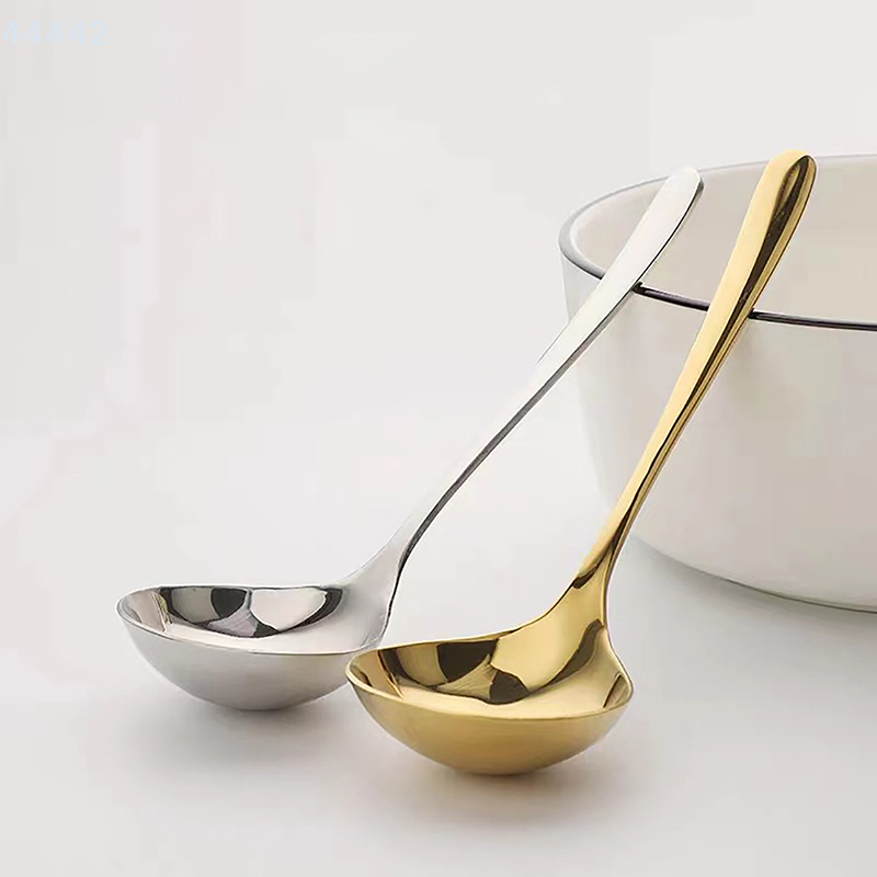 ملعقة كبيرة مستديرة ذهبية من ا - مراجعة Kitchen Gadgets Popular وسعره