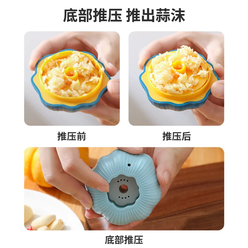 ماكينة الطحن الدوارة اليدوية م - مراجعة Kitchen Gadgets Garlic وسعره