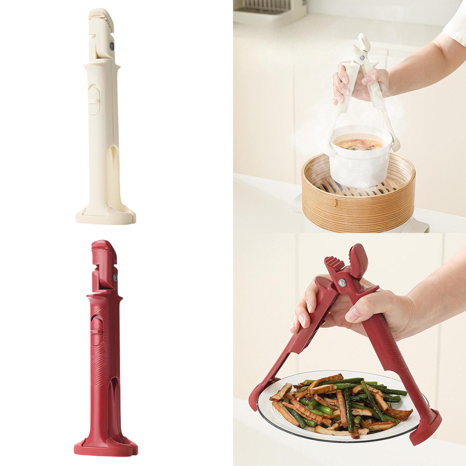 ملقط أطباق ساخنة غير قابل للان - مراجعة Kitchen Gadgets Holder وسعره